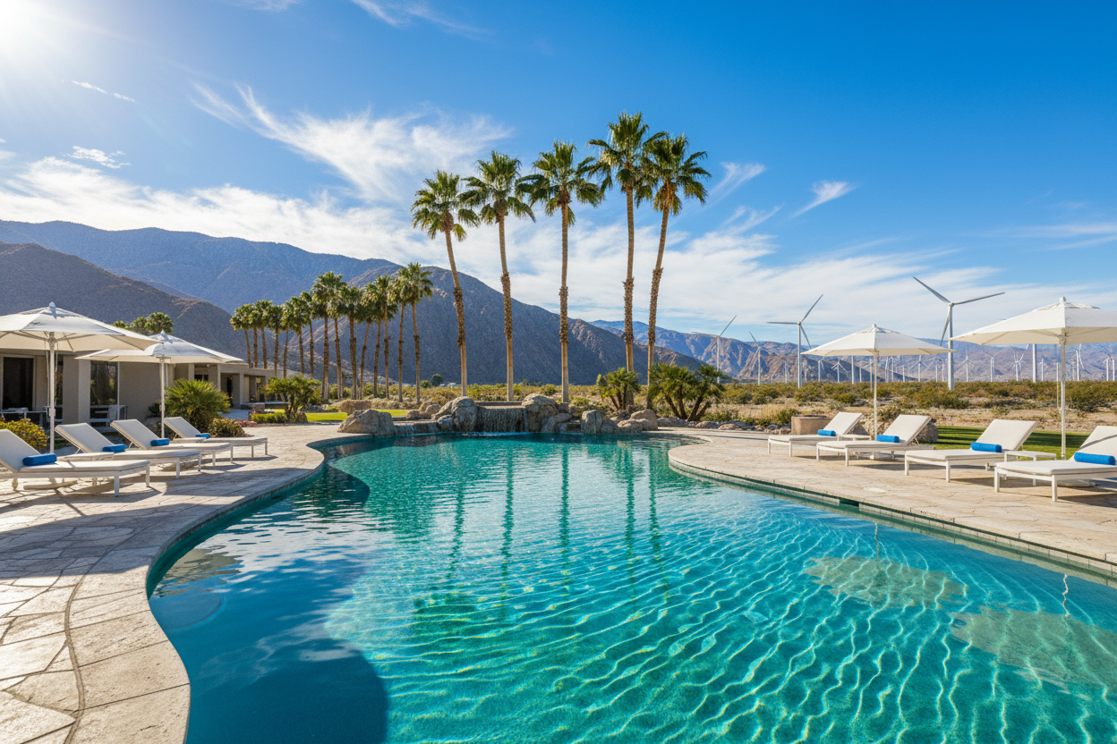 Coachella Valley Pool Banner